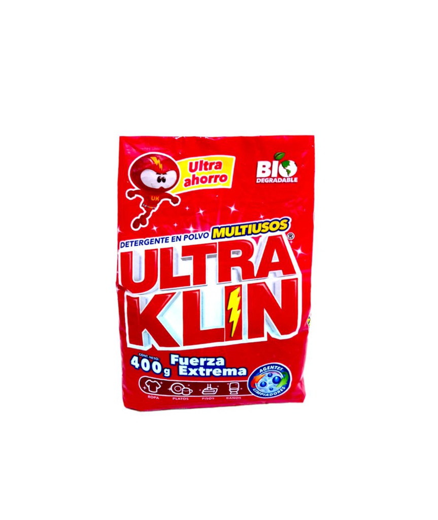 DETERGENTE ULTRA KLIN 400G F E | Supermercado El Éxito